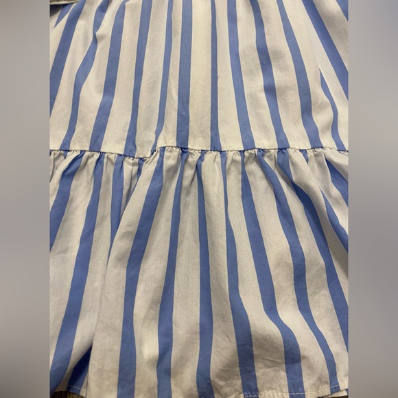 J. Crew Tiered cotton poplin mini dress in Barrie stripe- XXS - Picture 9 of 16